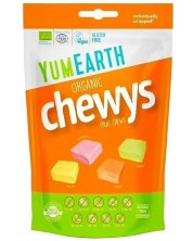 Био бонбони YumEarth – Дъвчащи плодови бонбони, Organic Chewys, 30 броя, 142 g