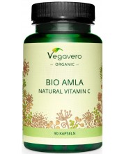 Bio Amla Natural Vitamin C, 90 капсули, Vegavero