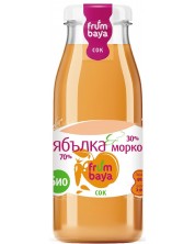 Био сок Frumbaya - Ябълка и морков, 250 ml -1