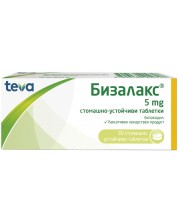 Бизалакс, 5 mg, 30 таблетки, Teva -1