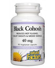 Black Cohosh, 40 mg, 90 капсули, Natural Factors