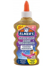 Блестящо лепило Elmer's Glitter Glue - 177 ml, златисто