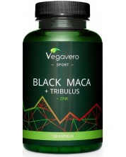 Black Maca + Tribulus, 120 капсули, Vegavero