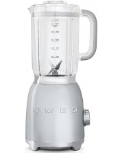 Блендер Smeg - BLF01SVEU, 1.5 l, 4 степени, 800W, сребрист -1