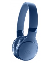 Безжични слушалки с микрофон AQL - Kosmos 2, сини