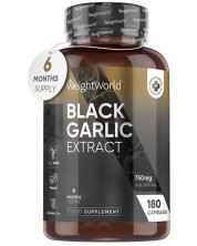 Black Garlic Extract, 180 капсули, Weight World