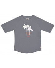 Блуза за плаж Lassig - Splash & Fun, Palms, grey, размер 62/68, 3-6 м -1