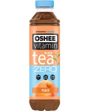 Black Tea Zero Студен чай с витамини, 555 ml, Oshee -1