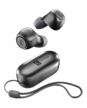 Безжични слушалки Cellularline - Pick, TWS, черни -1