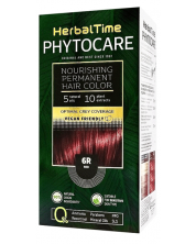 Herbal Time Phytocare Боя за коса, 6R Червен