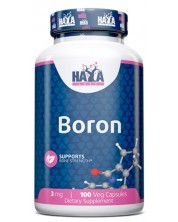 Boron, 3 mg, 100 капсули, Haya Labs -1