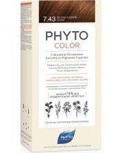Phyto Phytocolor Боя за коса Blonde Cuivre Dore, 7.43