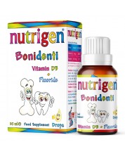 Bonidenti Капки за здрави зъби и кости, 25 ml, Nutrigen
