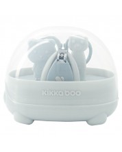 Комплект бебешка ножичка и нокторезачка KikkaBoo Bear - Син -1