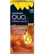 Garnier Olia Боя за коса, 7.40 Intense Copper -1