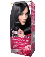 Garnier Color Sensation Боя за коса, Ultra Onyx Black, 1.0