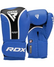 Боксови ръкавици RDX - Aura Plus T-17 , сини/черни -1