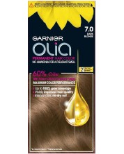 Garnier Olia Боя за коса, 7.0 Dark Blonde -1
