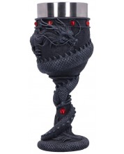 Бокал Nemesis Now Adult: Dragons - Black Chinese Dragon Coil