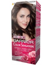 Garnier Color Sensation Боя за коса, Deep Brown, 4.0 -1