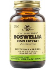 Boswellia Resin Extract, 60 растителни капсули, Solgar -1