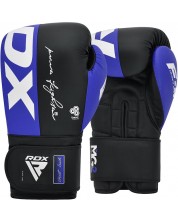 Боксови ръкавици RDX - Rex F4 , черни/сини
