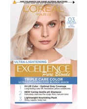 L'Oréal Еxcellence Боя за коса, 03 Ultra-Light Ash Blonde -1
