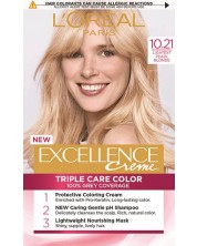 L'Oréal Боя за коса Еxcellence, 10.21 Lightest Pearl Blonde