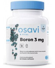 Boron, 3 mg, 60 капсули, Osavi