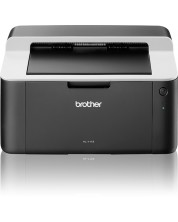 Принтер Brother - HL-1112E, лазерен, черен/бял -1
