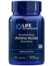 Branched Chains Amino Acids, 90 капсули, Life Extension -1