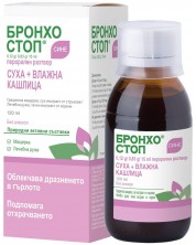 Бронхостоп Сине Перорален разтвор, 120 ml, Kwizda Pharma