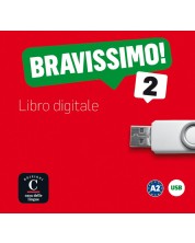 Bravissimo! 2 (A2) Llave USB con libro digital