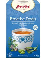 Breathe Deep Чай за дишането, 17 пакетчета, Yogi Tea