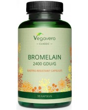 Bromelain, 500 mg, 90 капсули, Vegavero -1