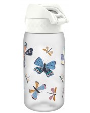 Бутилка за вода Ion8 Print - 350 ml, Butterflies