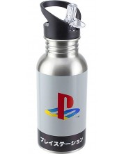 Бутилка за вода Paladone Games: PlayStation - Heritage
