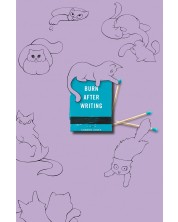Burn After Writing (Purple With Cats) -1