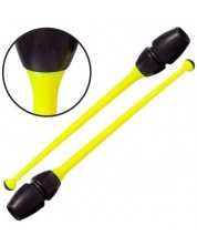 Бухалки за художествена гимнастика Maxima - 45.5 cm, жълти -1