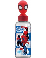 Бутилка с 3D фигура Stor Spider-Man - Midnight Flyer, 560 ml -1