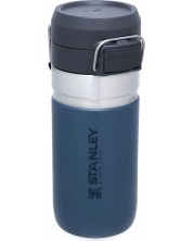 Бутилка за вода Stanley Go - Quick Flip, 0.47 L, тъмносиня -1