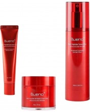 Bueno Комплект - Лифтинг крем, Околоочен крем и Тоник за лице, 50 g + 30 g + 100 ml