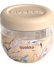 Буркан за храна Quokka Bubble - Vintage Floral, 770 ml