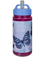 Бутилка за вода Undercover Scooli - Aero, Butterfly, 500 ml