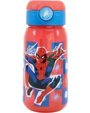 Бутилка за вода Stor Spider-Man - Arachnid Grid, 510 ml -1