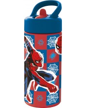 Бутилка със сламка Stor Spider-Man - 410 ml -1