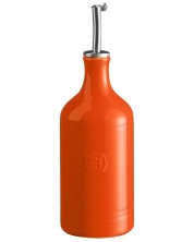 Бутилка за олио с дозатор Emile Henry - 400 ml, оранжева