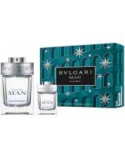 Bvlgari Комплект Man Rain Essence - Парфюмна вода, 100 + 15 ml -1