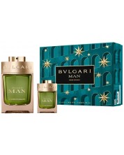 Bvlgari Комплект Man Wood Essence - Парфюмна вода, 100 + 15 ml -1