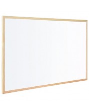 Бяла дъска с дървена рамка Bi-Office 40х60 cm